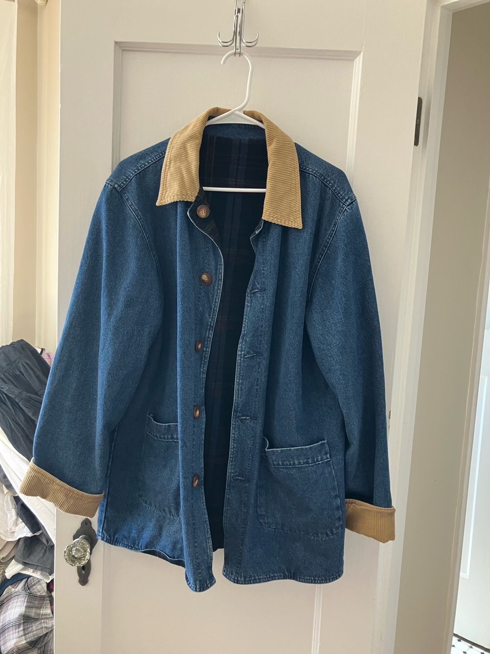 Herman Geist denim chore coat